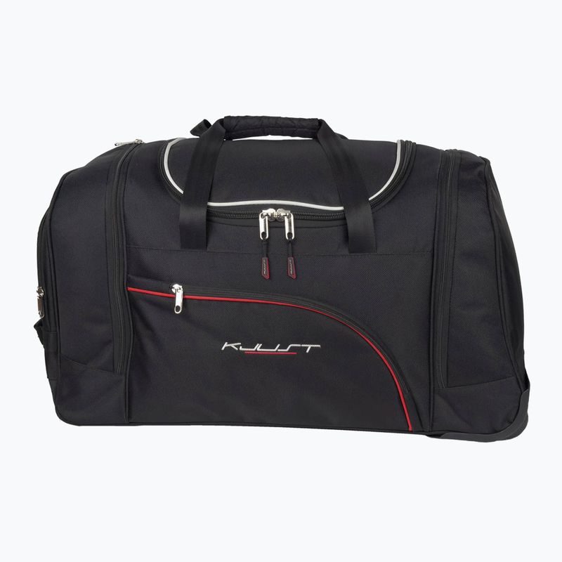 Set borse bagagliaio KJUST Fiat Croma 2005-2010 4 pezzi nero 3