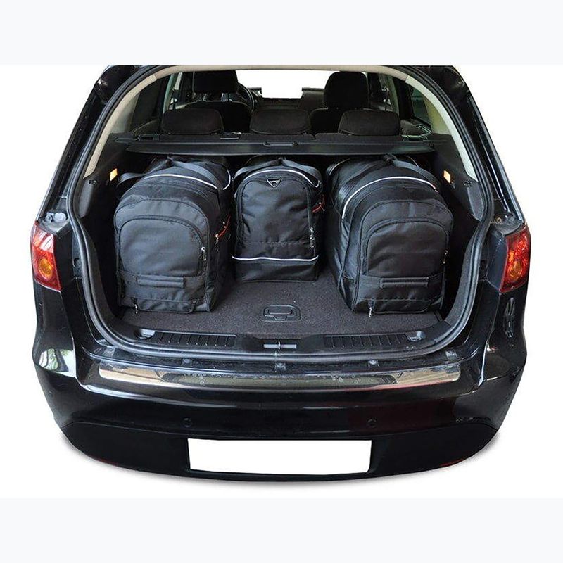 Set borse bagagliaio KJUST Fiat Croma 2005-2010 4 pezzi nero 16