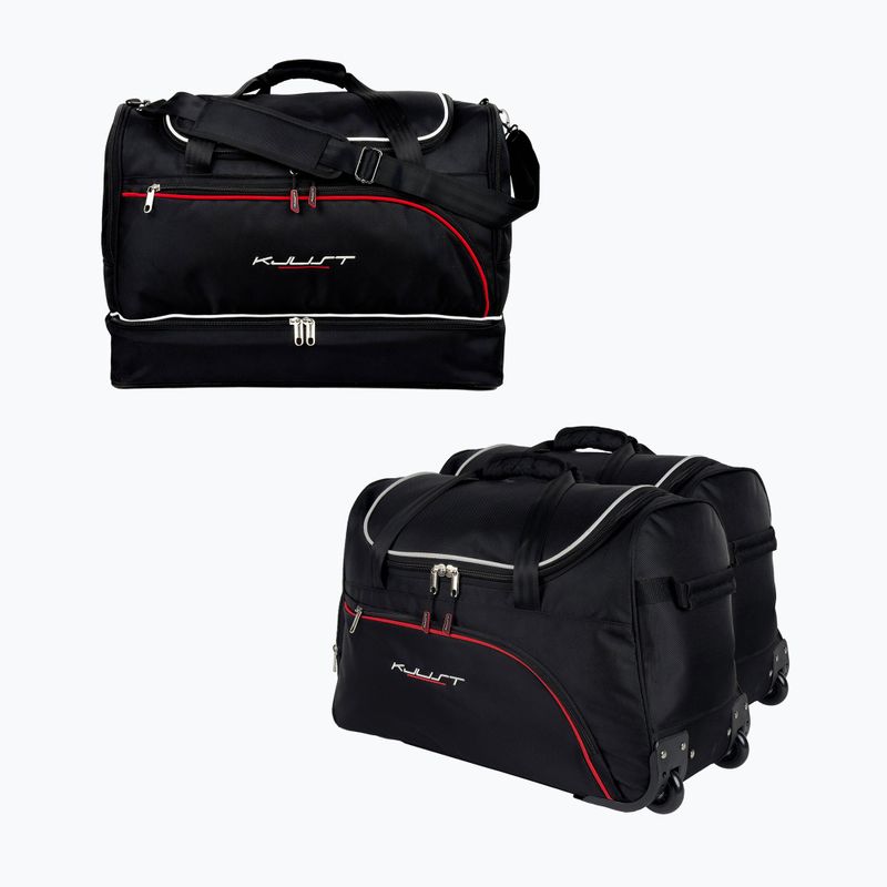 KJUST Borsa portapacchi Set Hyundai I20 2014-2020 3 pezzi nero