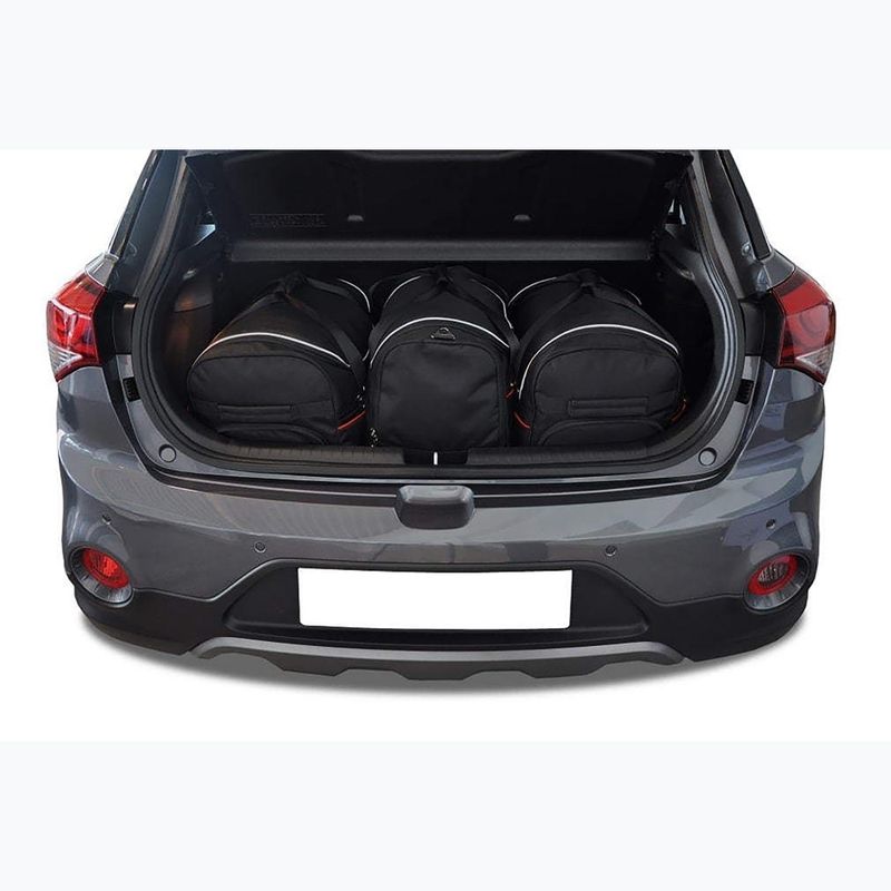 KJUST Borsa portapacchi Set Hyundai I20 2014-2020 3 pezzi nero 10