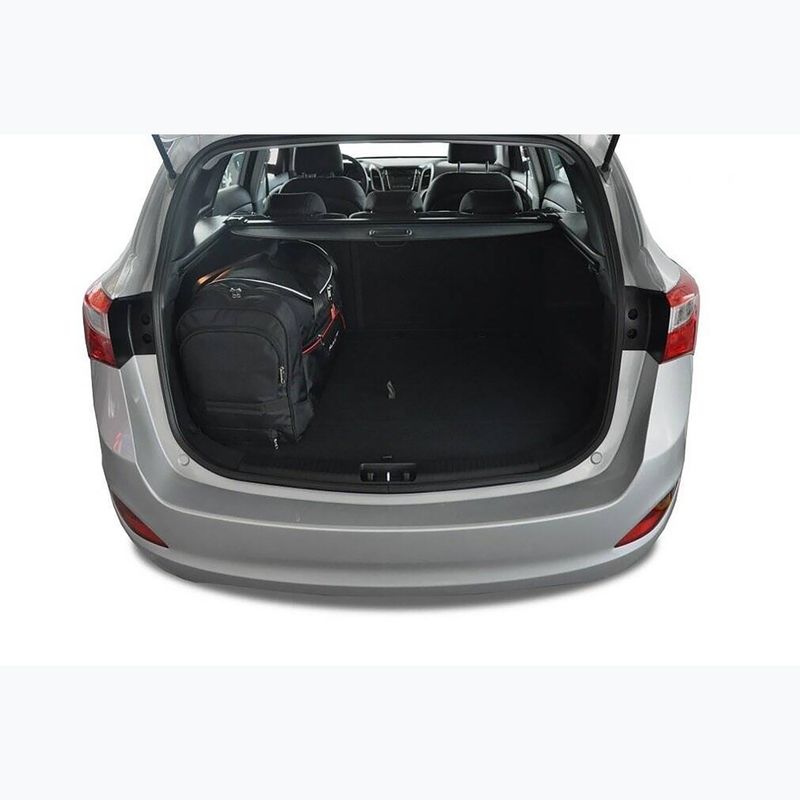 Set di borse per bagagliaio KJUST Hyundai I30 Wagon 2012-2017 4 pezzi nero 17