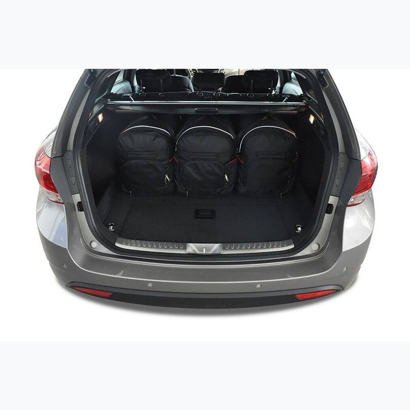 Set di borse per bagagliaio KJUST Hyundai I40 Kombi 2011-2019 5 pezzi nero 18