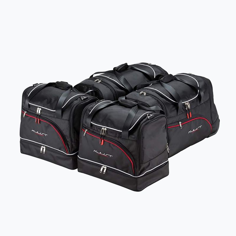 Set di borse per bagagliaio KJUST Hyundai I40 Limousine 2011-2018 4 pezzi nero
