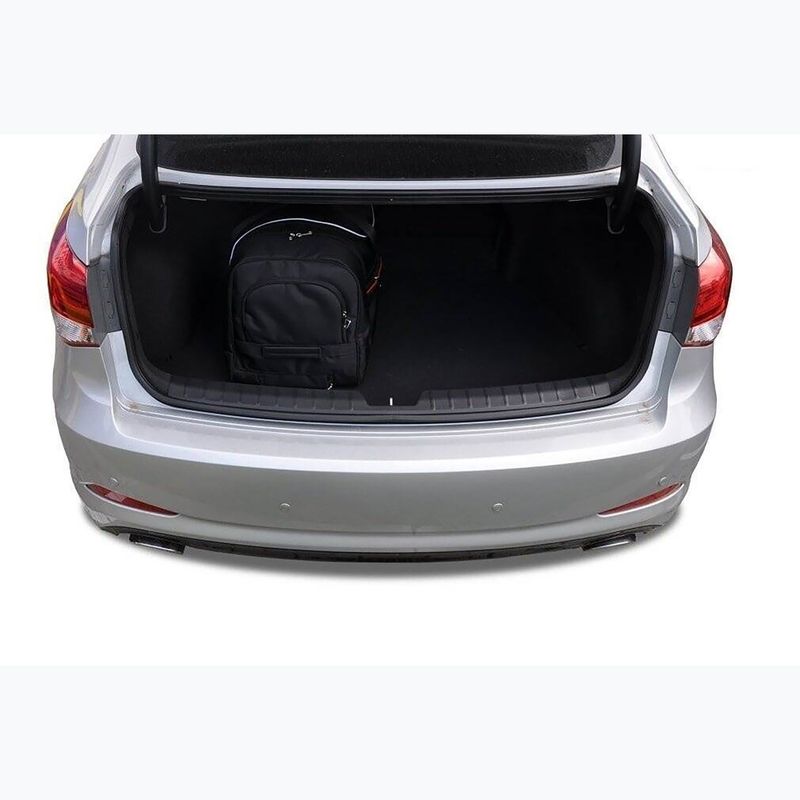 Set di borse per bagagliaio KJUST Hyundai I40 Limousine 2011-2018 4 pezzi nero 20