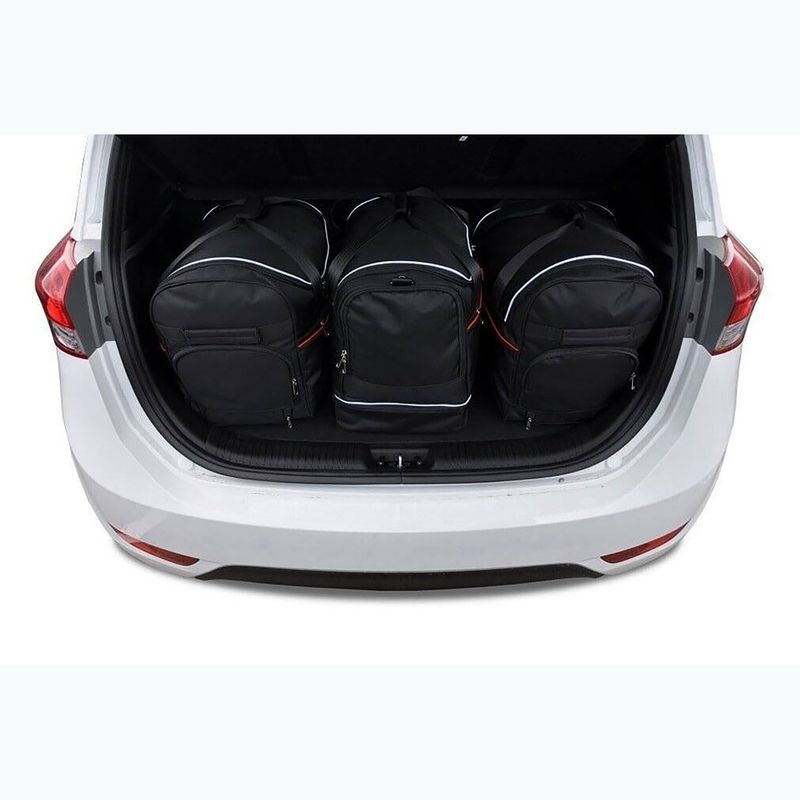 KJUST Hyundai IX20 set di borse 2010-2020 3 pezzi nero 13