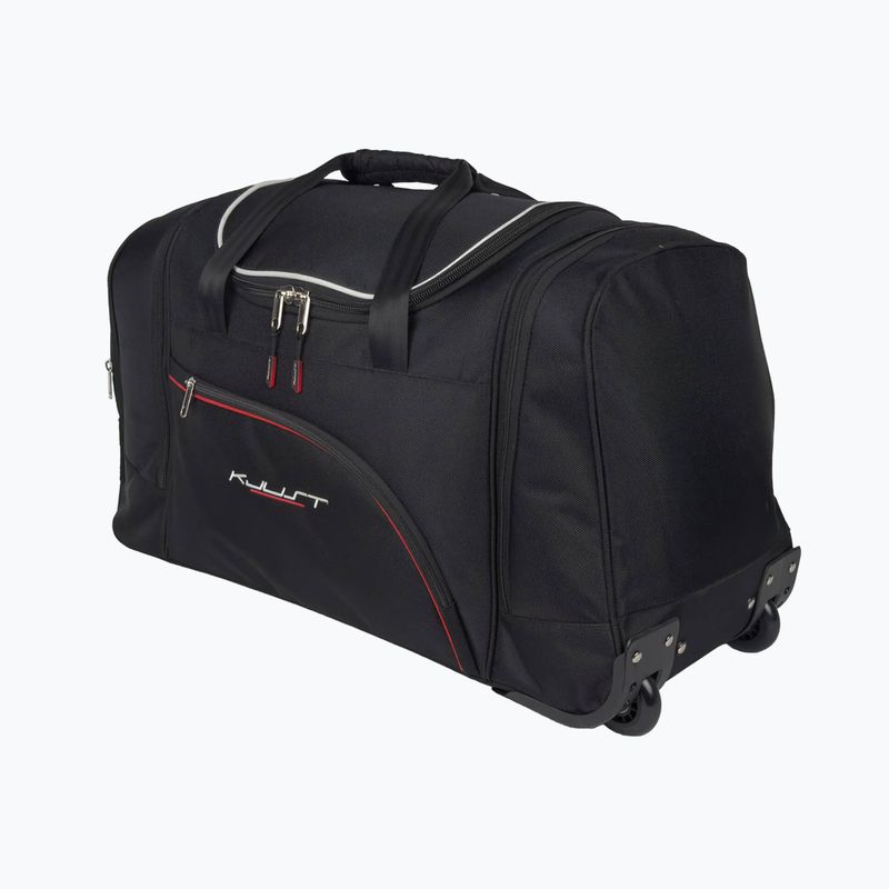 KJUST set di borse per bagagliaio Hyundai IX35 2010-2013 4 pezzi nero 5