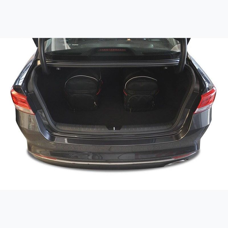 KJUST Kia Optima Limousine 2015-2019 set di borse portabagagli 5 pezzi nero. 19