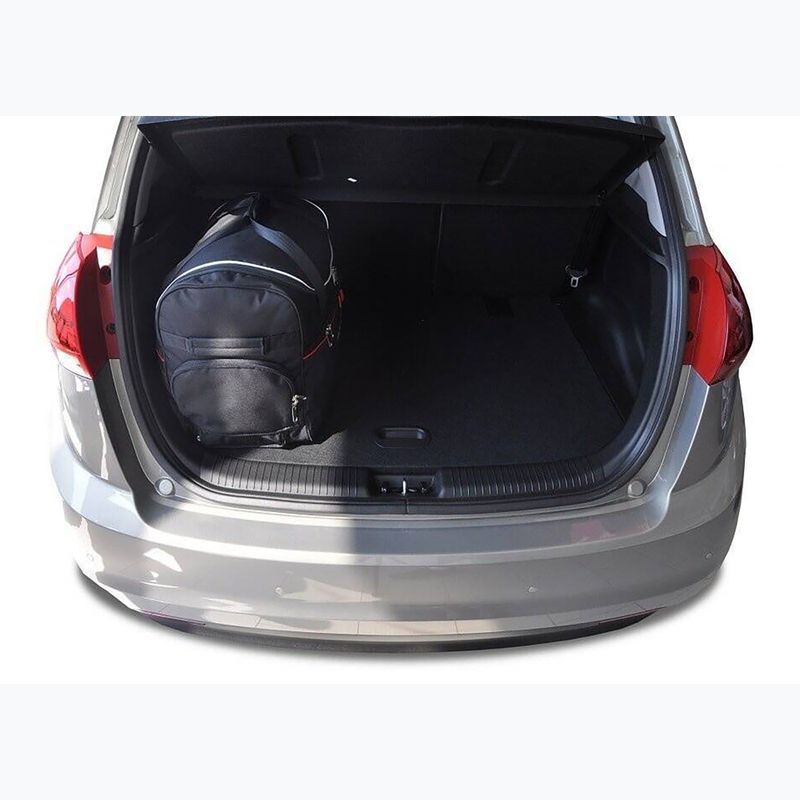 KJUST Kia Venga 2009-2019 Set di borse per il vano bagagli 3 pezzi nero. 15