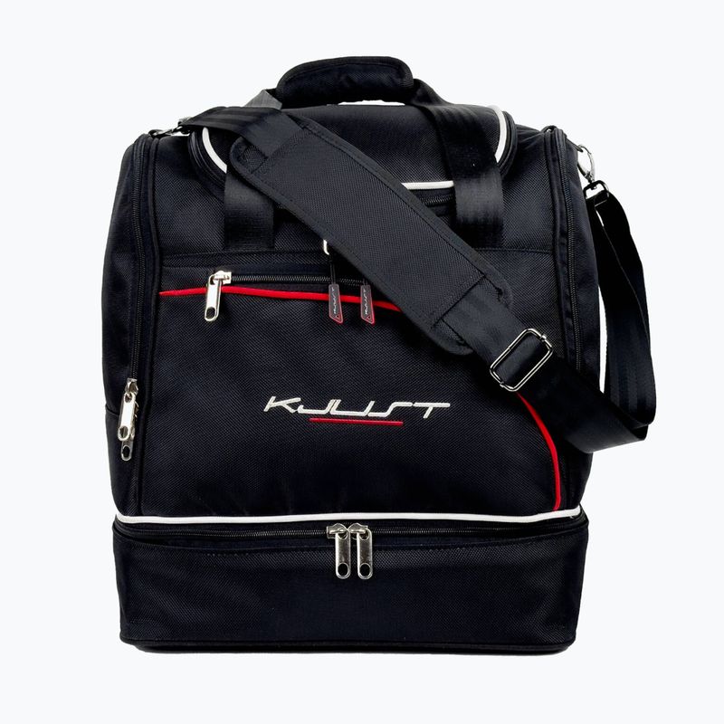 KJUST Land Rover Discovery Sport 2014+ set di borse portabagagli 4 pezzi nero. 4