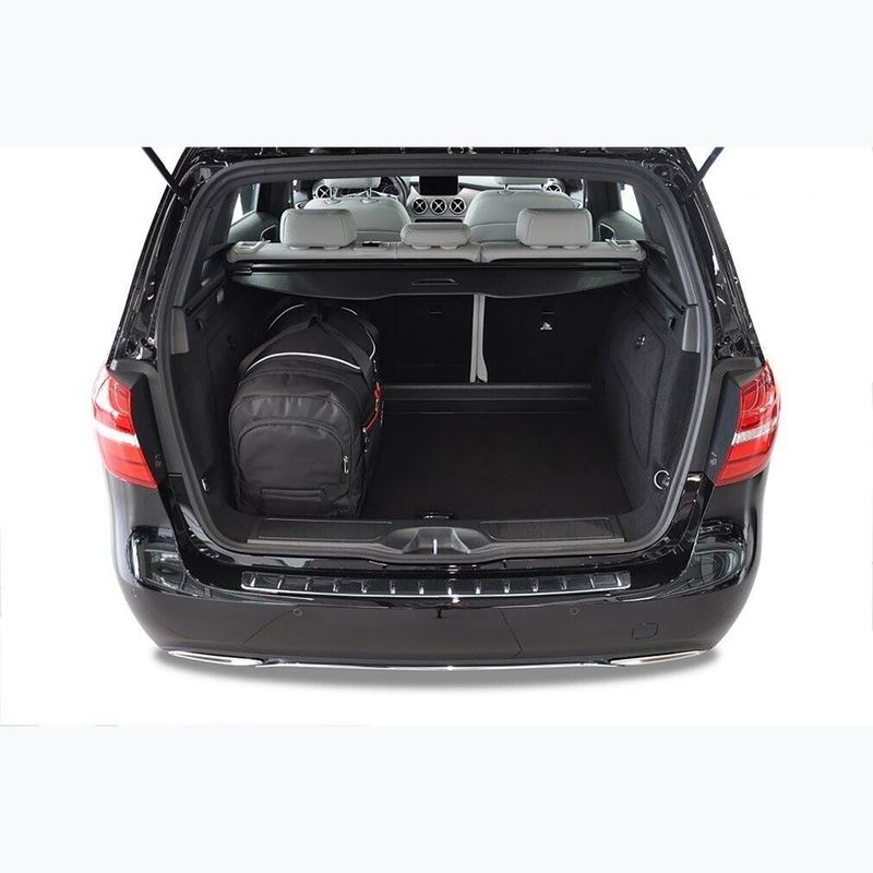 KJUST Mercedes-Benz B 2011-2018 set di borse per bagagliaio 4 pezzi nero 16