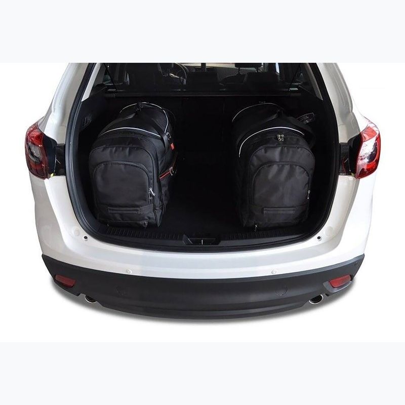 KJUST Mazda CX-5 2011-2017 set di borse per il bagaglio 4 pezzi nero. 14