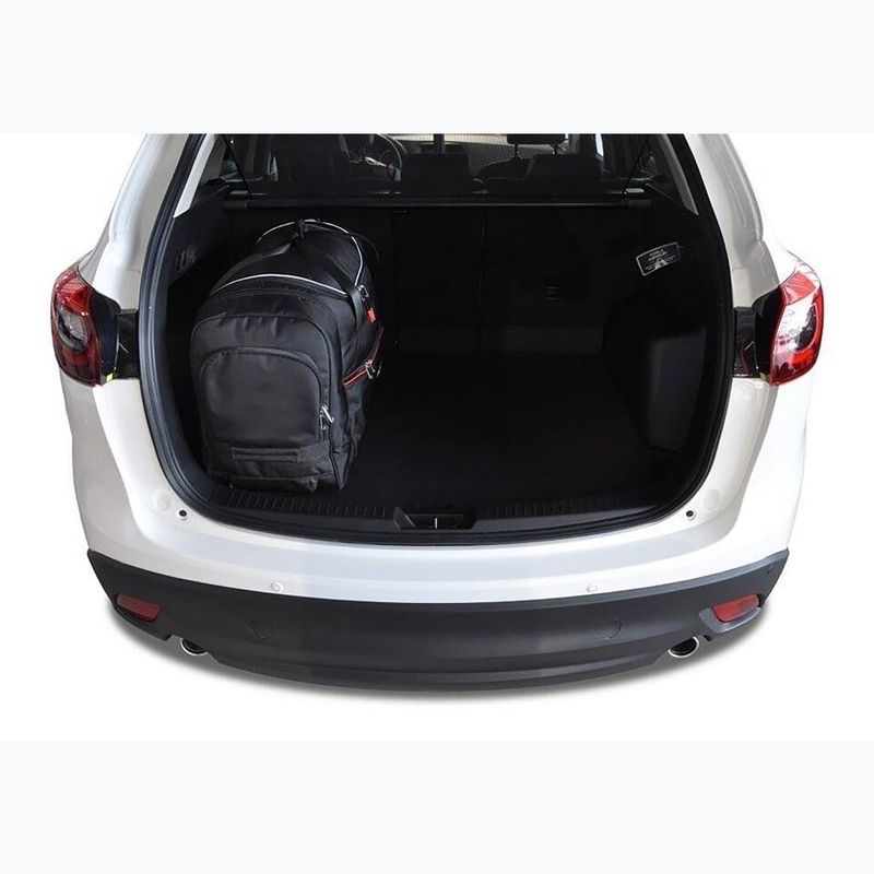KJUST Mazda CX-5 2011-2017 set di borse per il bagaglio 4 pezzi nero. 15