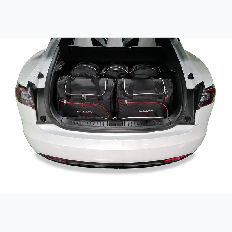 KJUST Tesla Model S 2016-2020 set di borse portabagagli 7 pezzi nero. 16