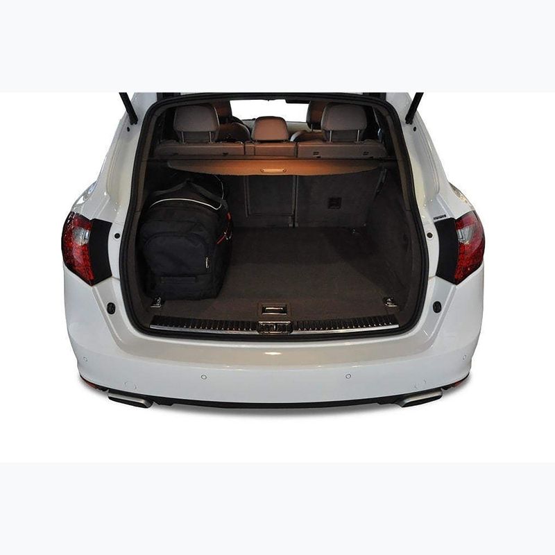 KJUST Porsche Cayenne 2010-2017 set di borse per bagagliaio 4 pezzi nero. 16