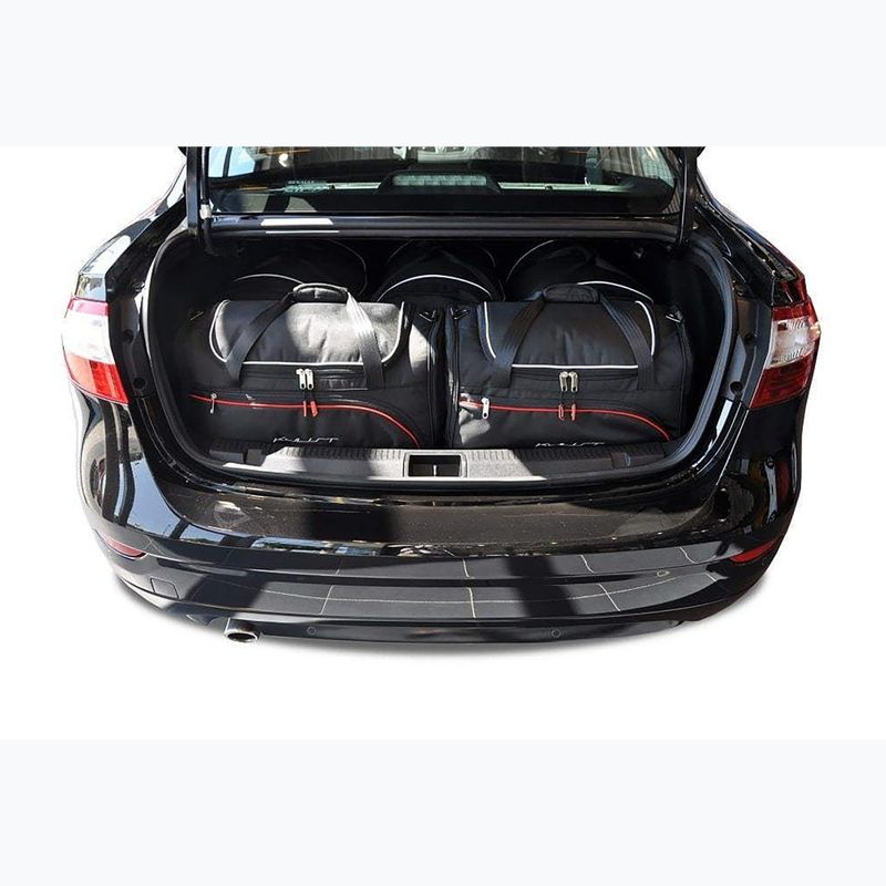 Set di borse per bagaglio KJUST Renault Fluence Limousine 2009-2016 5 pezzi nero. 14