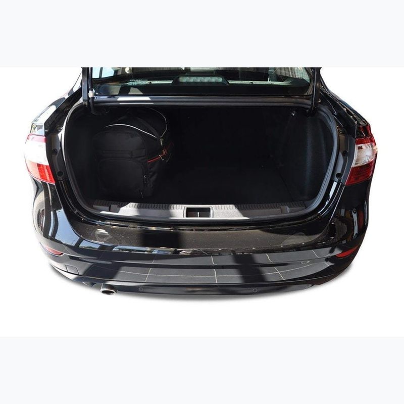 Set di borse per bagaglio KJUST Renault Fluence Limousine 2009-2016 5 pezzi nero. 18