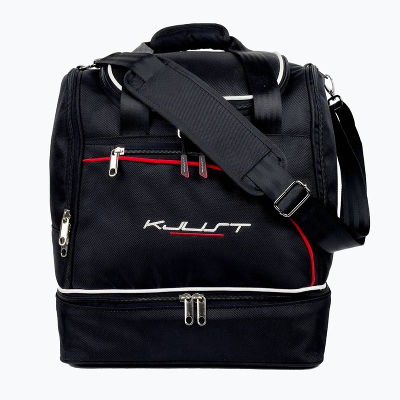 Set di borse per bagagliaio KJUST Renault Laguna Hatchback 2007-2015 4 pezzi nero. 4