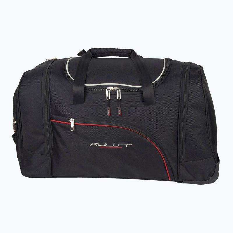 Set di borse per bagagliaio KJUST Renault Megane Hatchback 2008-2015 4 pezzi nero. 2