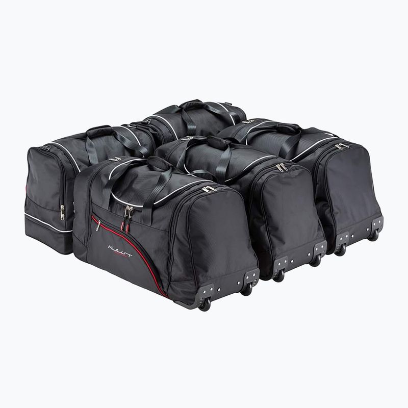 Set di borse per bagagliaio KJUST Opel Vectra Combi 2002-2008 5 pezzi nero. 2