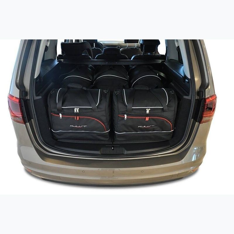 Set di borse portabagagli KJUST Seat Alhambra 2010-2020 5 pezzi nero. 11