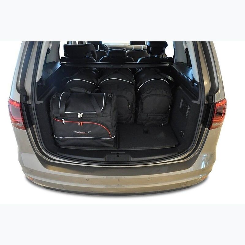 Set di borse portabagagli KJUST Seat Alhambra 2010-2020 5 pezzi nero. 12