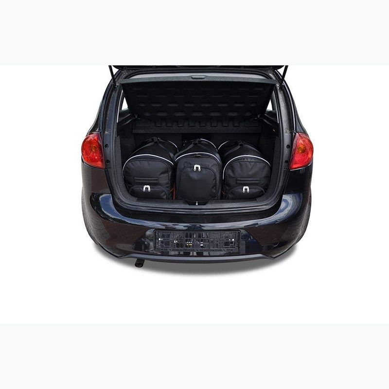 Set di borse portabagagli KJUST Seat Altea 2004-2015 3 pezzi nero. 13