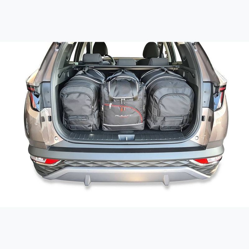 KJUST Hyundai Tucson 2020+ set di borse per il bagaglio 4 pezzi nero 17