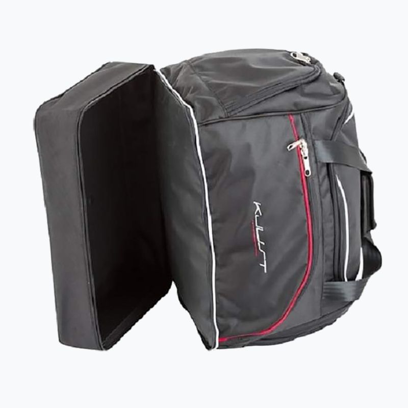 Set di borse da bagagliaio KJUST Seat Leon Hatchback 2005-2012 3 pezzi nero 4