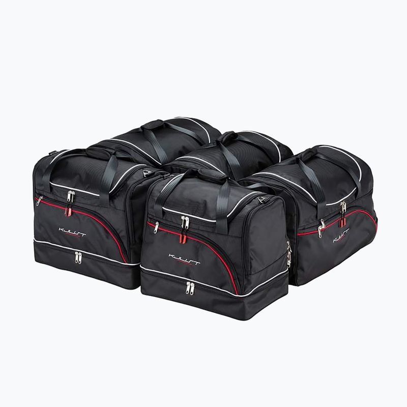 Set di borse portabagagli KJUST Seat Toledo 2012-2018 5 pezzi nero.