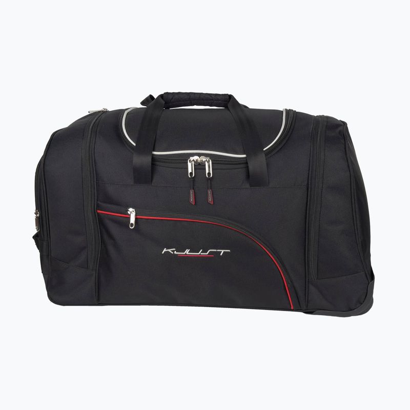 KJUST Skoda Superb Limousine 2008-2015 set di borse per il bagaglio 5 pezzi nero. 3