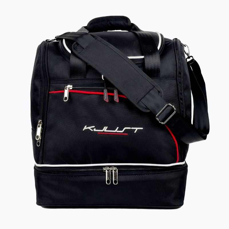 KJUST Subaru Forester 2008-2013 set di borse per bagagliaio 4 pezzi nero. 3