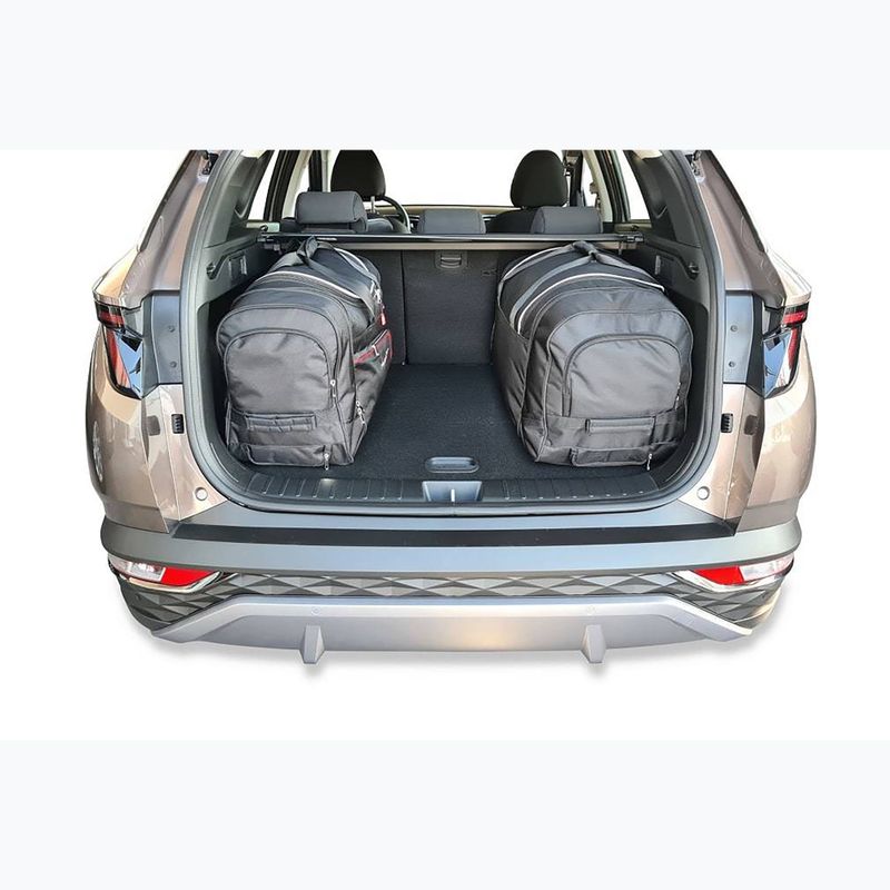 KJUST Hyundai Tucson 2020+ set di borse per il bagaglio 4 pezzi nero 17