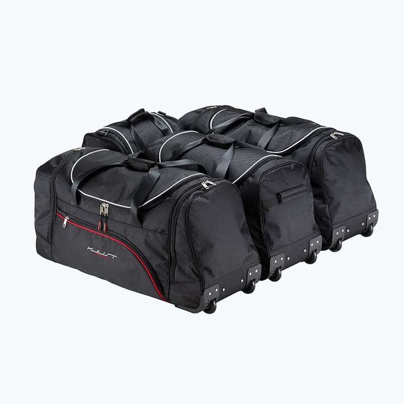 KJUST Set di borse per bagagliaio Subaru Outback 2015-2020 4 pezzi nero. 2