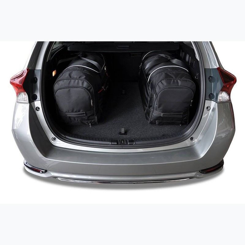 KJUST Toyota Auris Touring Sports 2013-2018 set di borse da bagagliaio 4 pezzi nero. 15