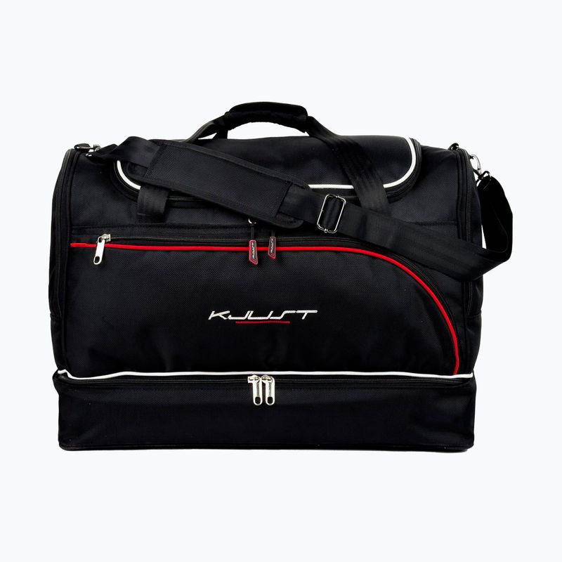 KJUST Toyota Corolla Limousine 2013-2018 borsa bagagliaio set 4 pezzi nero. 3