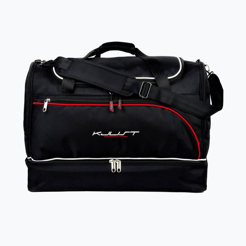 KJUST Volvo V70 set di borse per bagagliaio 2007-2016 5 pezzi nero. 3