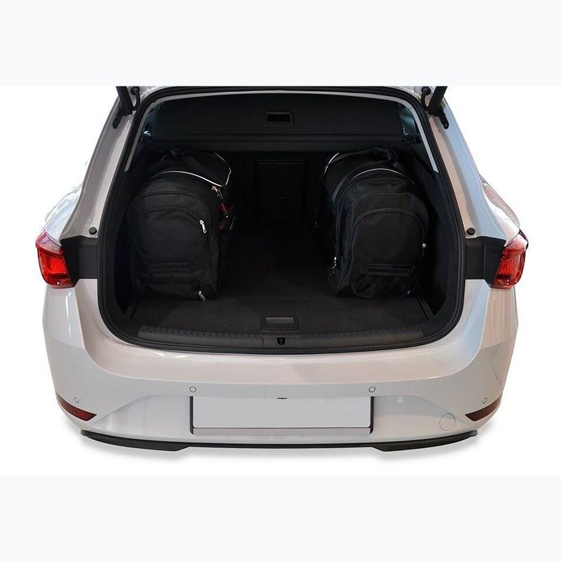 KJUST Seat Leon St Hybrid 2020+ set di 5 borse portabagagli nero. 17