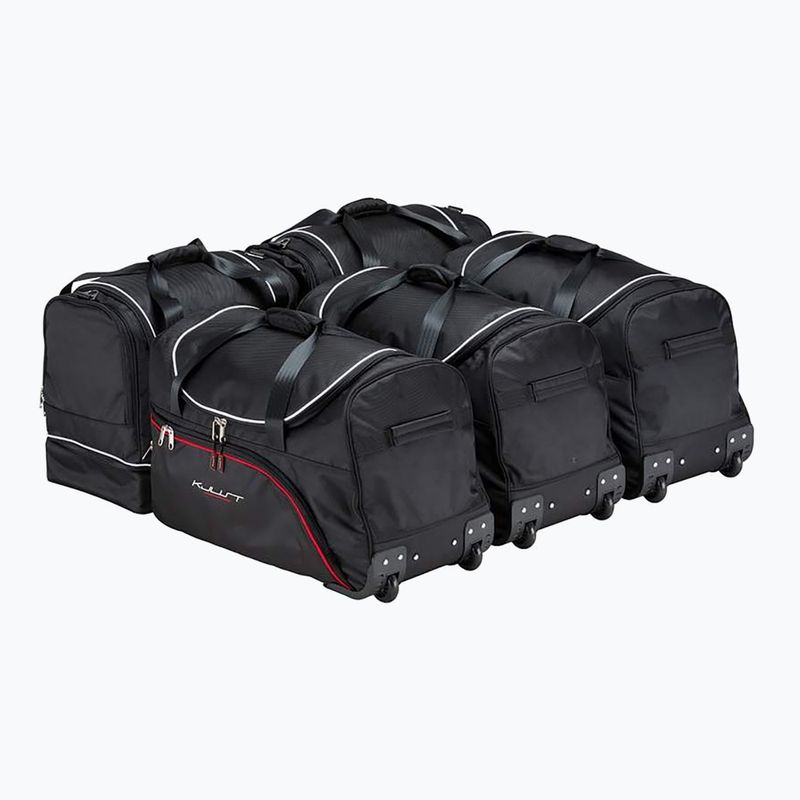 Set di borse per bagagliaio KJUST Volkswagen Passat Variant 2005-2010 5 pezzi nero. 2