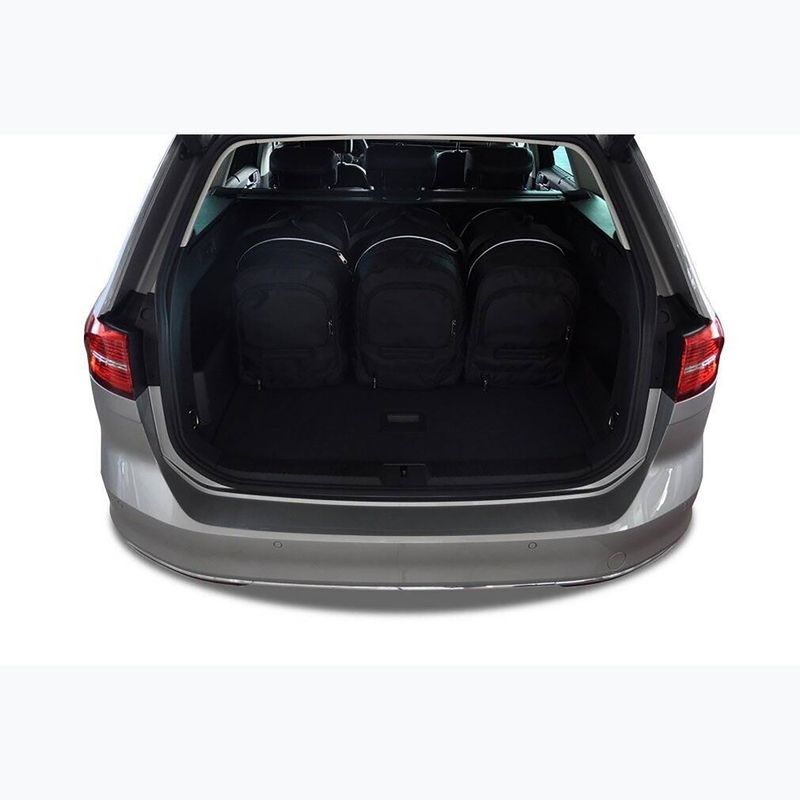 Set di borse portabagagli KJUST Volkswagen Passat Variant 2014-2023 5 pezzi nero. 13