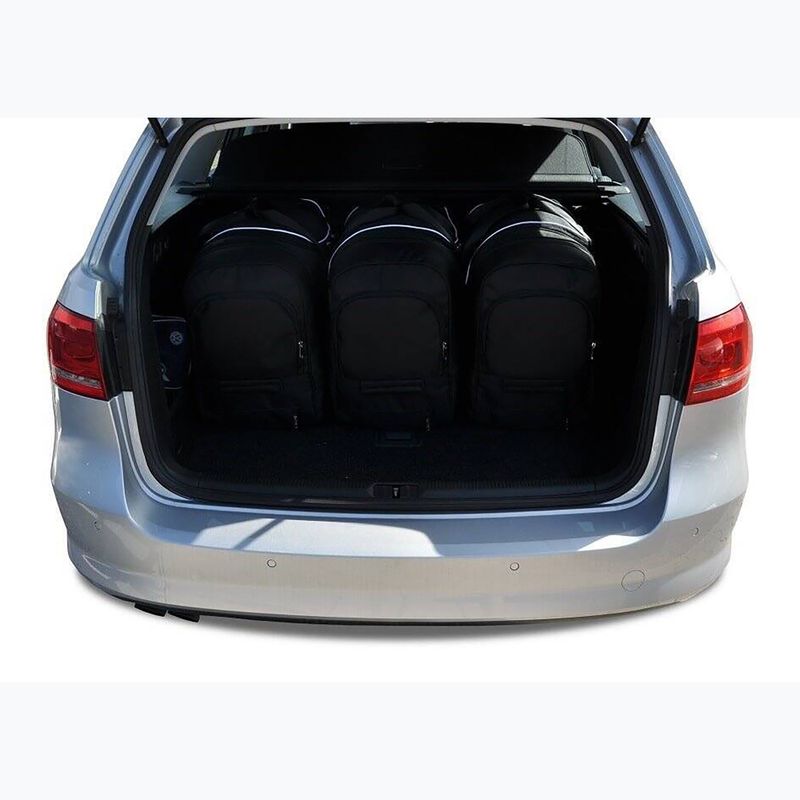 Set di borse portabagagli KJUST Volkswagen Passat Variant 2010-2014 5 pezzi nero. 16