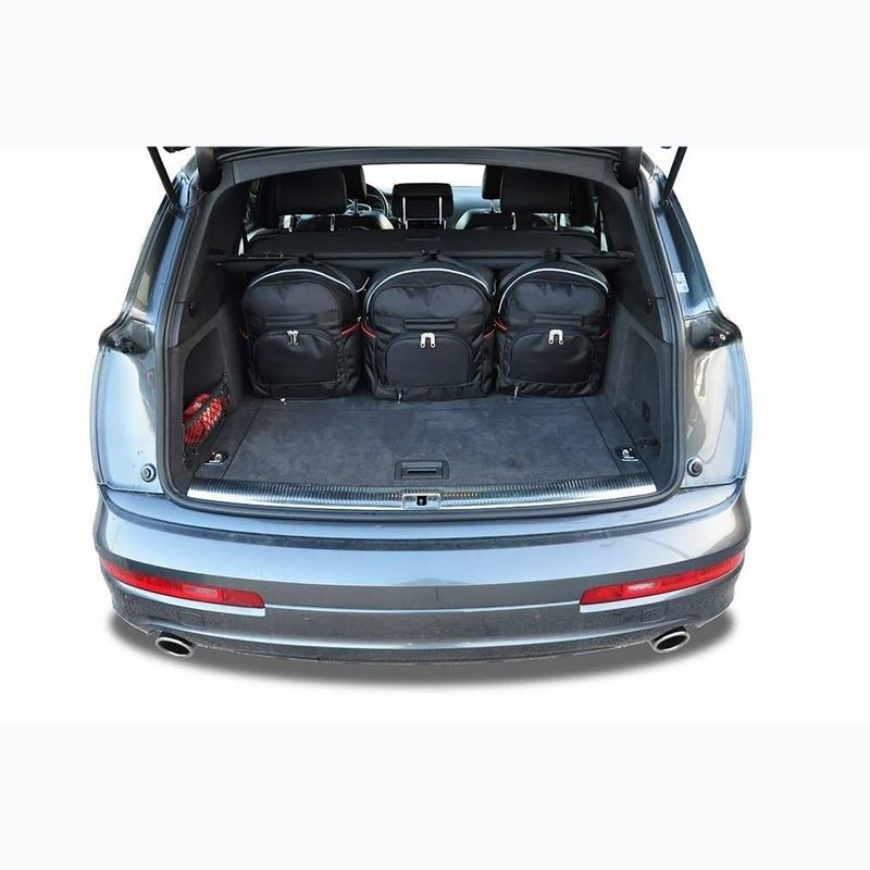Set di borse per bagagliaio KJUST Audi Q7 2005-2015 5 pezzi nero 18