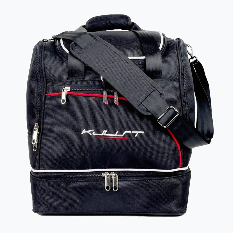 KJUST Set di borse per bagagliaio Dacia Duster 2010-2017 4 pezzi nero 4