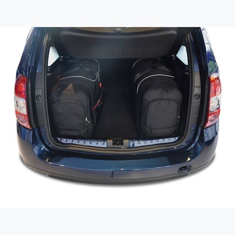 KJUST Set di borse per bagagliaio Dacia Duster 2010-2017 4 pezzi nero 18