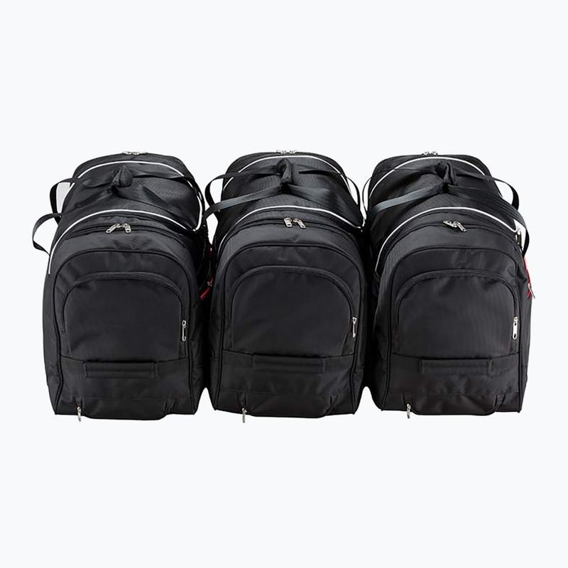 KJUST Mitsubishi Lancer Sportback set di borse per bagagliaio 2007-2016 3 pezzi nero. 3