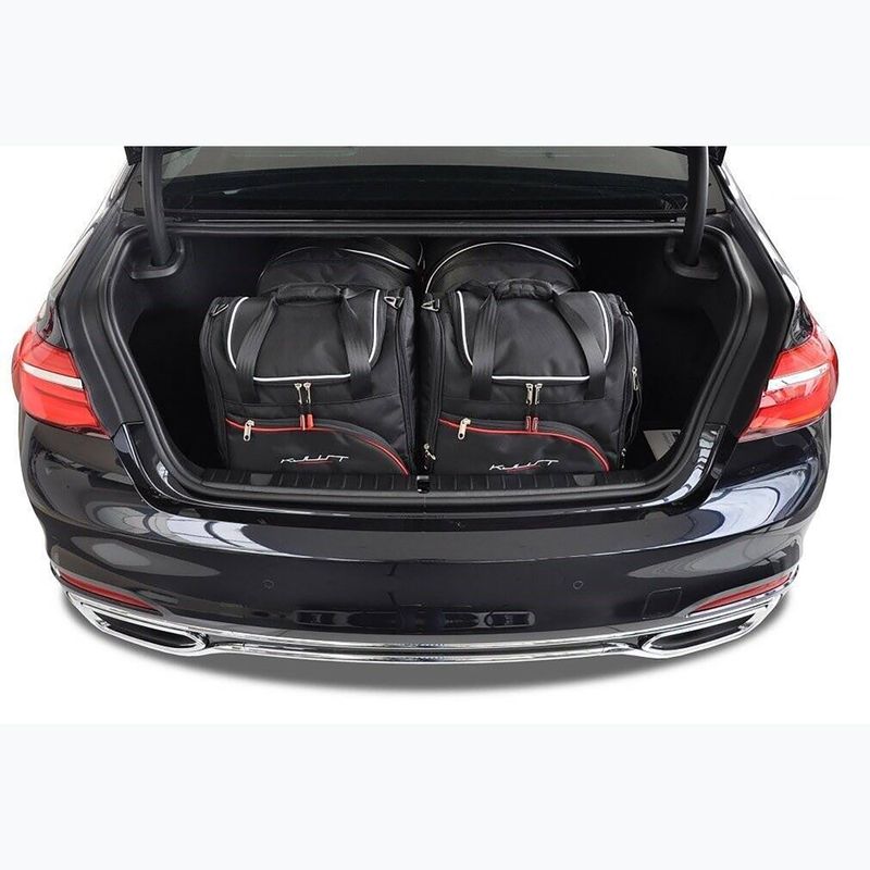 KJUST BMW 7 set di borse per bagagliaio 2015-2022 4 pezzi nero 14