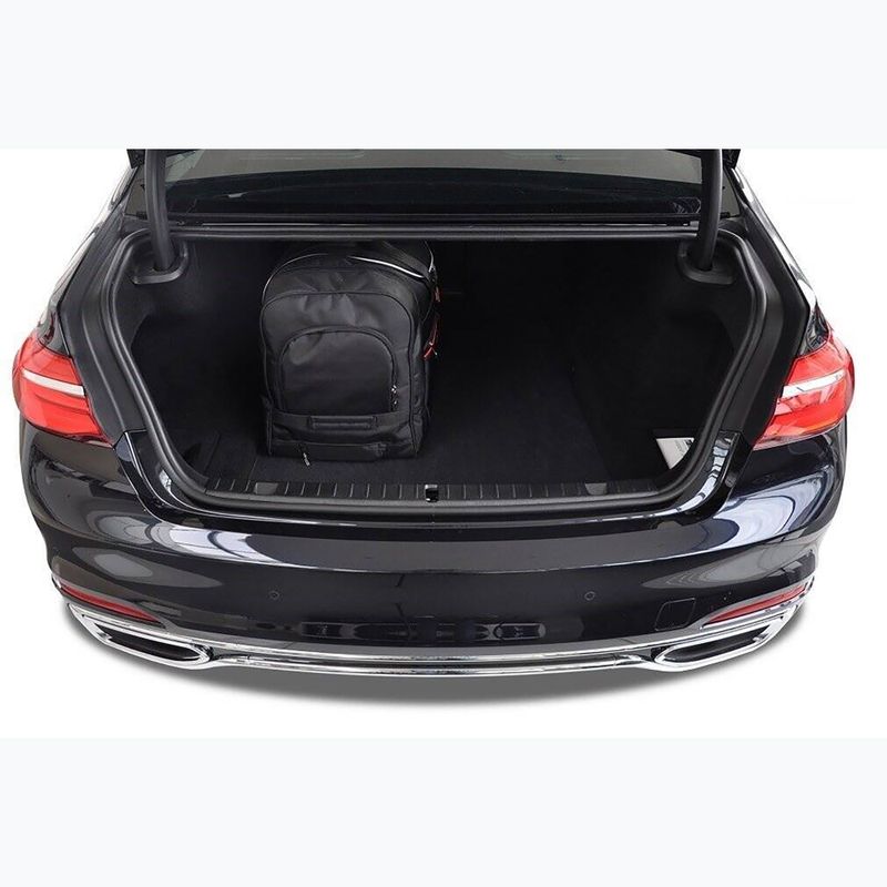 KJUST BMW 7 set di borse per bagagliaio 2015-2022 4 pezzi nero 17