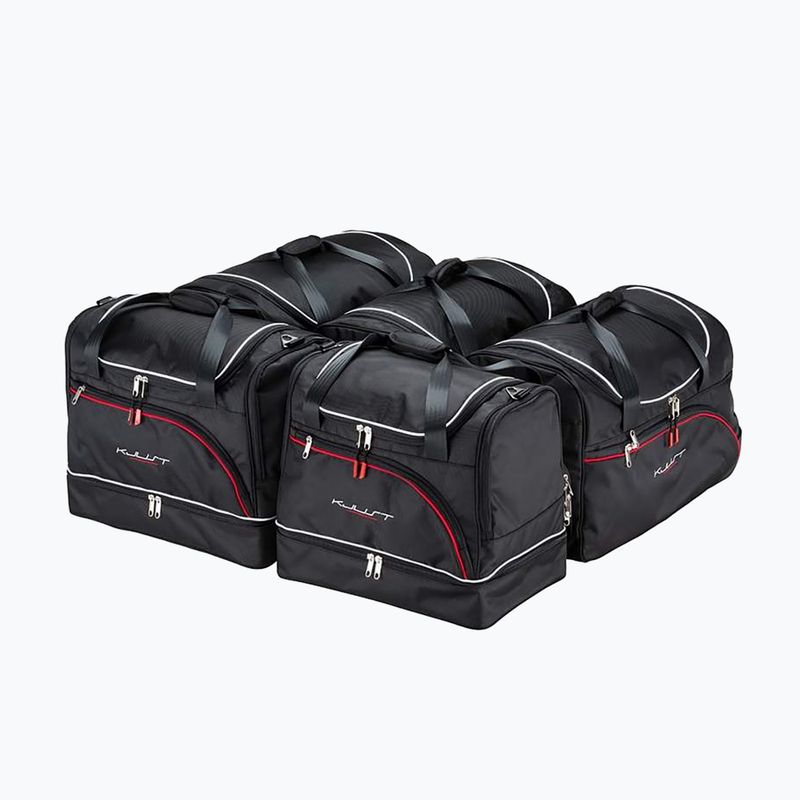 KJUST set borsa bagagliaio Hyundai Santa Fe Suv 2012-2018 5 pezzi nero