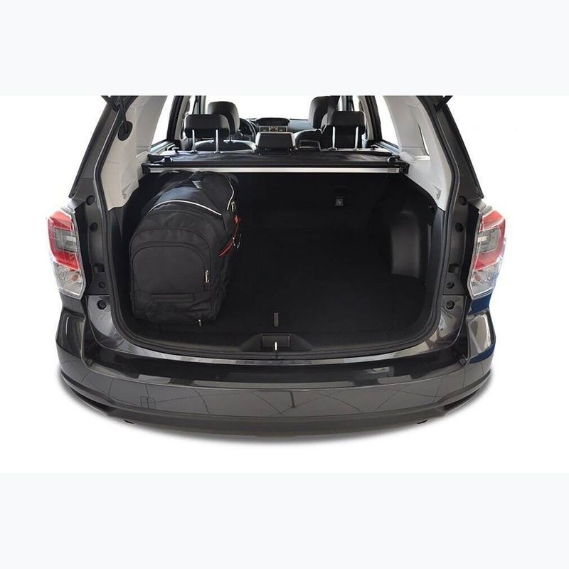 Set di borse portabagagli KJUST Subaru Forester 2012-2018 4 pezzi nero. 15