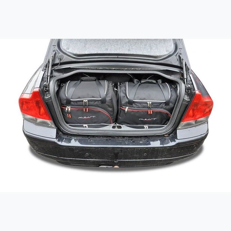 Set di borse portabagagli KJUST Volvo S60 2000-2010 5 pezzi nero 16