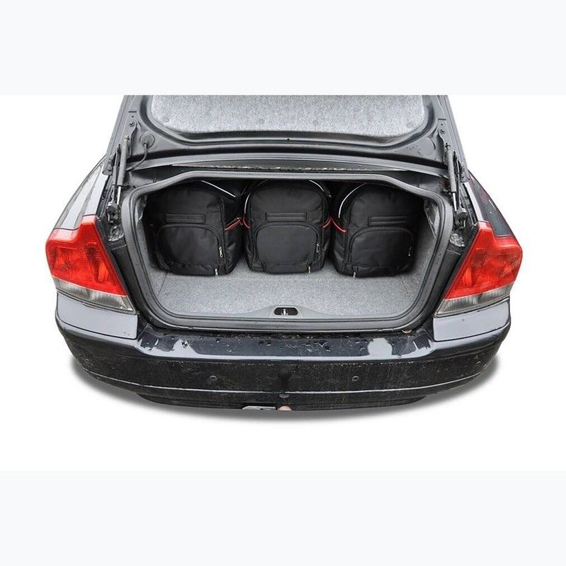 Set di borse portabagagli KJUST Volvo S60 2000-2010 5 pezzi nero 18